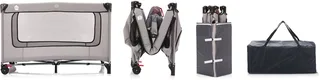 Baby-Reisebett Reisebett mit Komfortmatratze, hellgrau melange, inkl. Transporttasche by Fillikid in Grey – product photo 5 of 5