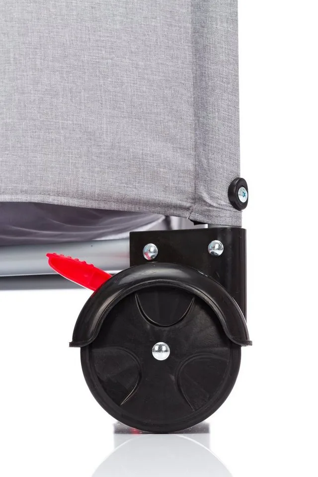 Baby-Reisebett Standard melange, Inklusive Transporttasche von Fillikid in Grau – Produktfoto 4 von 5