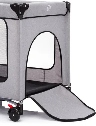 Baby-Reisebett Standard melange, Inklusive Transporttasche von Fillikid in Grau – Produktfoto 3 von 5