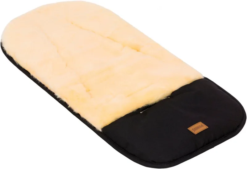 Babylammfell Lammfelleinlage Protect 80x40 cm, Fillikid, für Kinderwagen und Buggies, mit Schmutzschutz im Fußbereich von Fillikid in Beige – Produktfoto 3 von 5