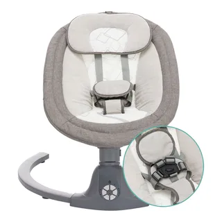 Babyschaukel Stella by Fillikid in Grey, 63 × 63,5 × 75 mm – product photo 3 of 3