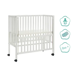 Beistellbett Cocon Plus by Fillikid in White, 950 × 465 × 955 mm – product photo 1 of 3