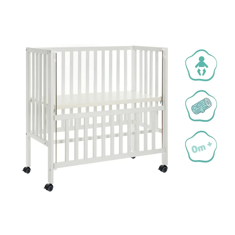 Beistellbett Cocon Plus by Fillikid in White, 950 × 465 × 955 mm – product photo 1 of 3