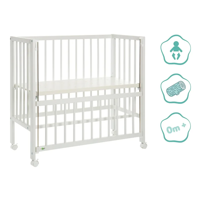 Beistellbett Cocon von Fillikid in Weiß, 94 × 450 × 91,5 mm – Produktfoto 1 von 3