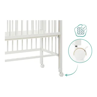 Beistellbett Cocon von Fillikid in Weiß, 94 × 450 × 91,5 mm – Produktfoto 2 von 3