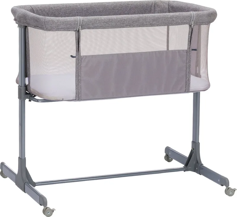 Beistellbett ECO, inkl. Matratze by Fillikid in Grau – product photo