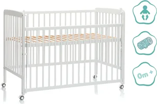 Beistellbett Nena, Made in Europe von Fillikid in Weiß – Produktfoto 4 von 5