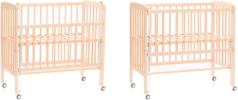 Beistellbett Nino, inkl. Matratze, Made in Europe von Fillikid in Beige – Produktfoto 4 von 5