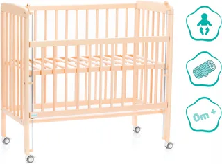 Beistellbett Nino, inkl. Matratze, Made in Europe von Fillikid in Beige – Produktfoto 3 von 5
