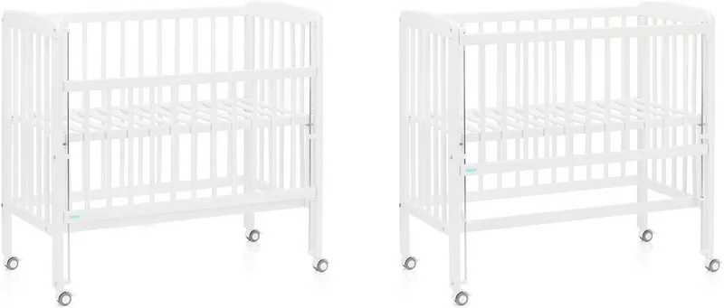 Beistellbett Nino, inkl. Matratze, Made in Europe von Fillikid in Weiß – Produktfoto 5 von 5