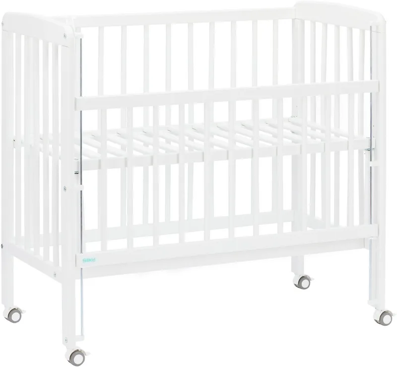 Beistellbett Nino, inkl. Matratze, Made in Europe von Fillikid in Weiß – Produktfoto 3 von 5