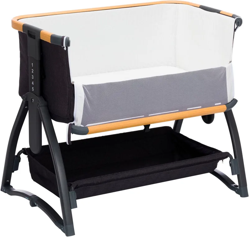 Beistellbett Scandic by Fillikid in Grey – product photo 3 of 5