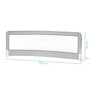 Bettgitter Emma 150x50 cm van Fillikid in Grijs, 150 × 42 × 50 mm – productfoto 1 van 2