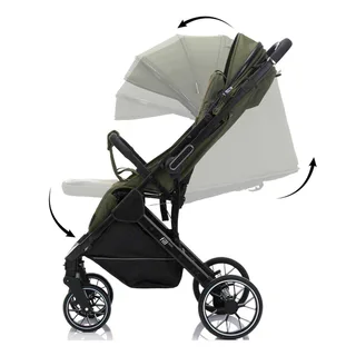 Buggy Axis von Fillikid in Grün, 73 × 55 × 107 mm – Produktfoto 2 von 3