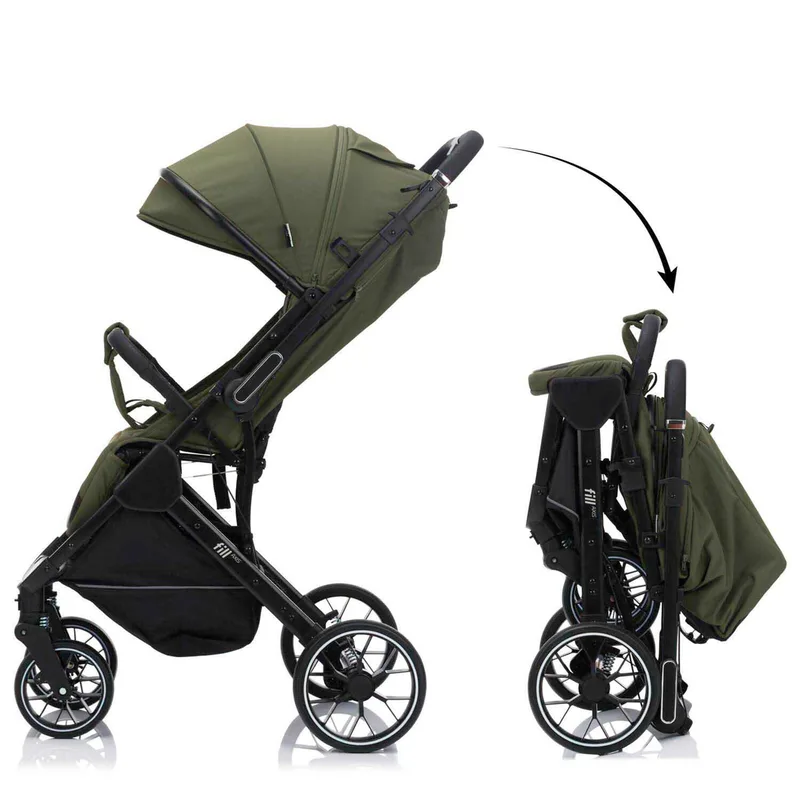 Buggy Axis von Fillikid in Grün, 73 × 55 × 107 mm – Produktfoto 3 von 3