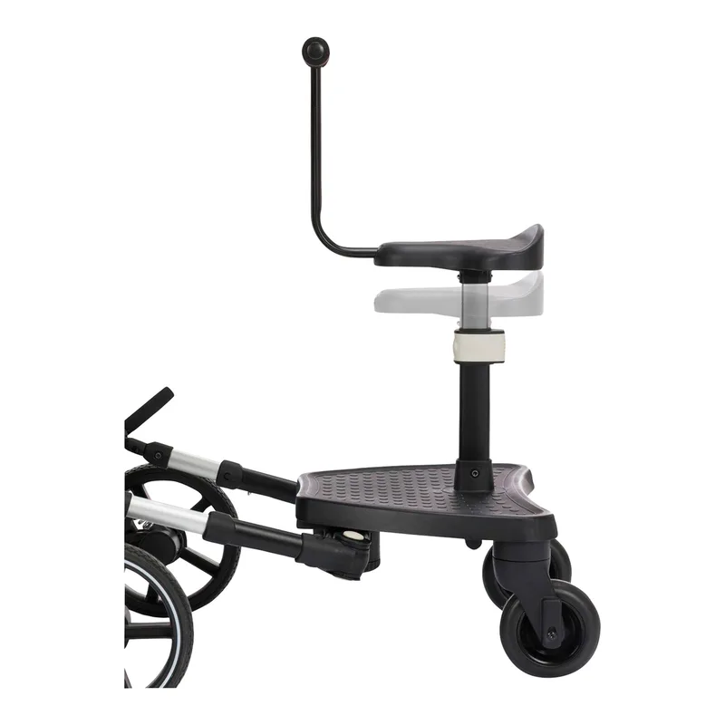 Buggyboard Mitfahrbrett FlexiRide, für Kinderwagen von Fillikid in Schwarz – Produktfoto 3 von 3