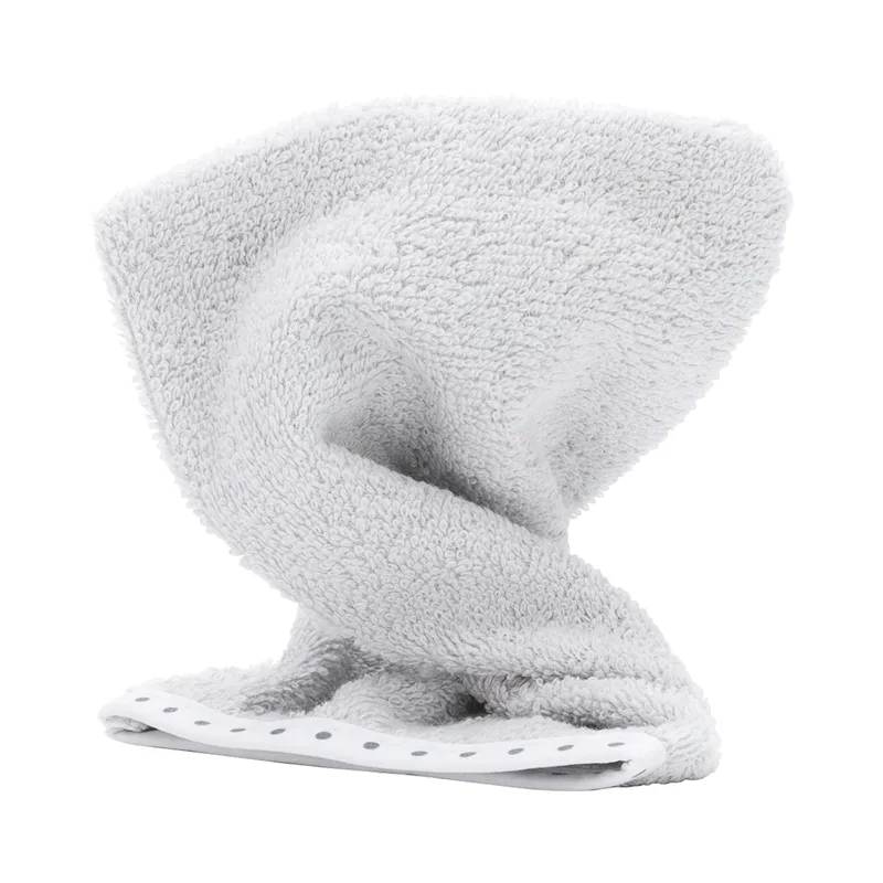 Fillikid 2-tlg. Badeset Kapuzenbadetuch 100x100 cm & Waschlappen by Fillikid in Grey – product photo 2 of 3