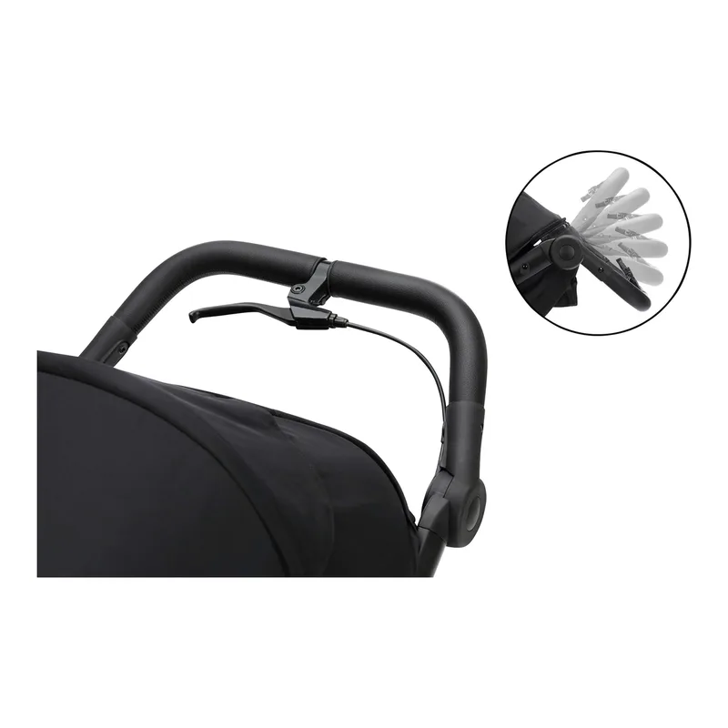 Jogger-Kinderwagen Run S609 von Fillikid in Schwarz – Produktfoto 3 von 3
