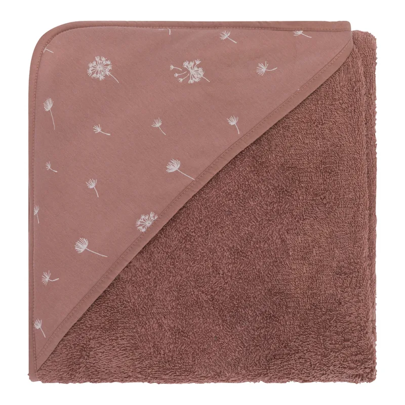 Kapuzenbadetuch 75 x 75 cm fra Fillikid i Lyserød, 75 × 75 mm – produktbillede 1 af 2