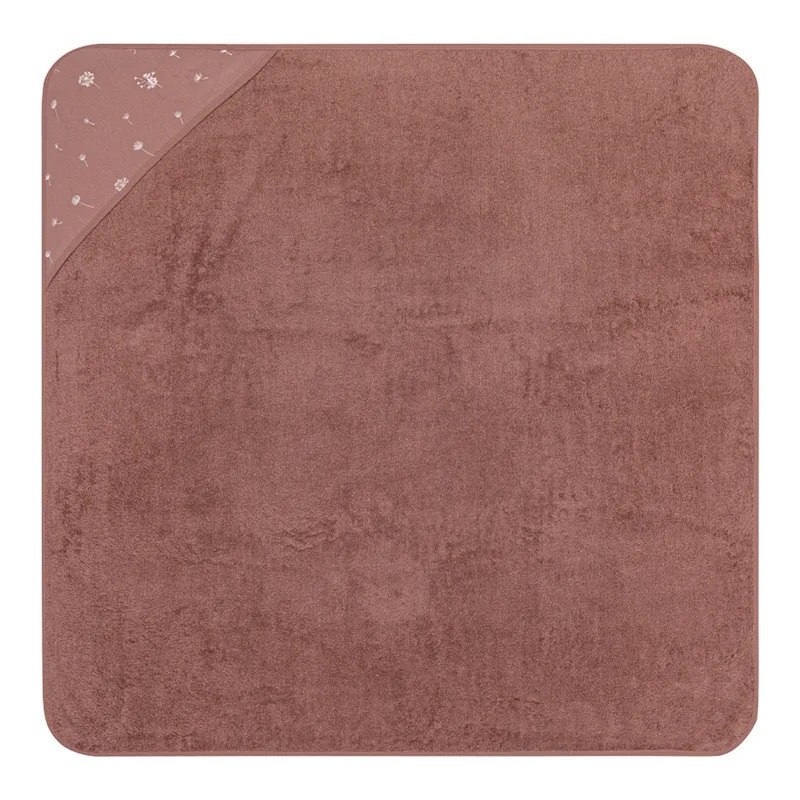 Kapuzenbadetuch 75 x 75 cm fra Fillikid i Lyserød, 75 × 75 mm – produktbillede 2 af 2