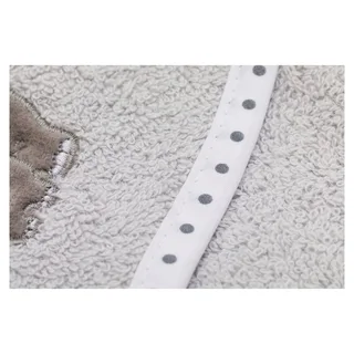 Kapuzenbadetuch 75x75 cm från Fillikid i Grå, 75 × 75 mm – produktbild 3 av 3
