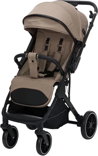 Kinder-Buggy Fill Axis, mit schwenkbarer Schiebestange von Fillikid in Beige – Produktfoto 1 von 3