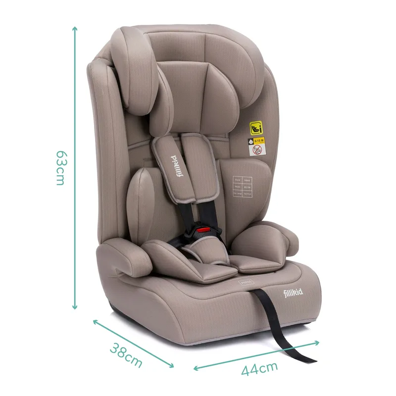 Kindersitz Olli von Fillikid in Natur, 38 × 44 × 63 mm – Produktfoto 1 von 3