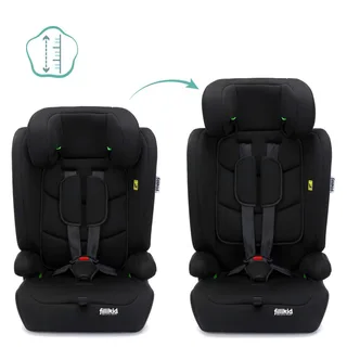 Kindersitz Olli von Fillikid in Schwarz, 38 × 44 × 63 mm – Produktfoto 2 von 3