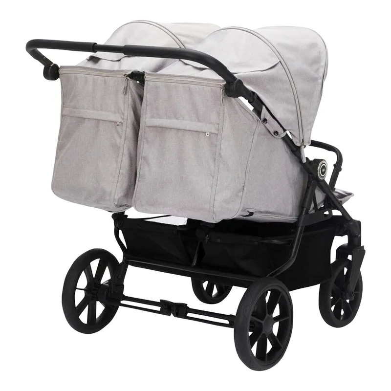 Kinderwagen Zwillingswagen Duette von Fillikid in Grau, 64 × 104 mm – Produktfoto 2 von 3