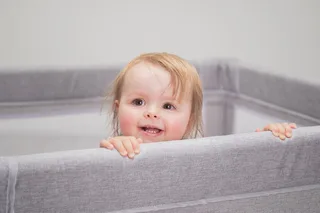 Laufgitter Mia, melange by Fillikid in Grey – product photo 2 of 5