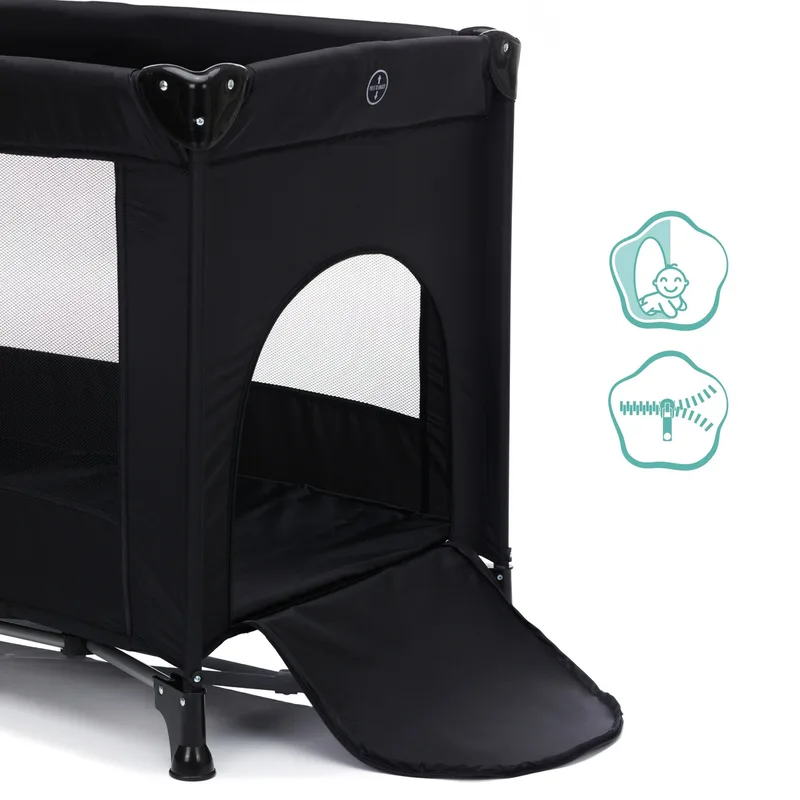 Reisebett Nizza by Fillikid in Black, 125 × 65 × 76 mm – product photo 3 of 3