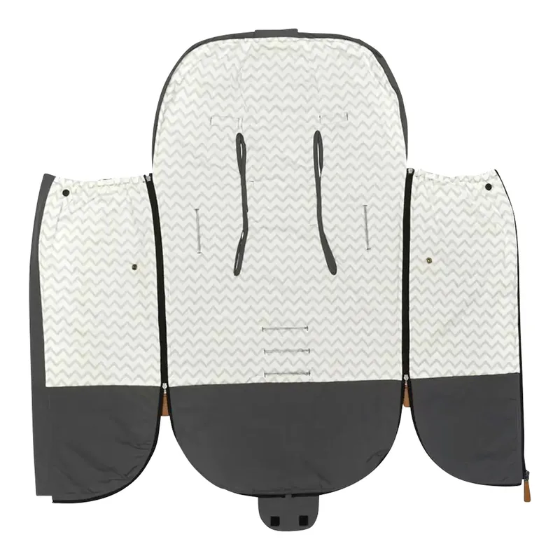 Sommerfußsack Light Big für Kinderwagen, Buggy von Fillikid in Grau, 50 × 50 × 10 mm – Produktfoto 1 von 3