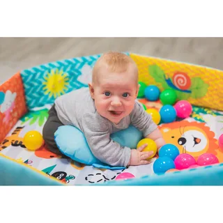 Spielbogen mit Decke & Bällen van Fillikid in Meerkleurig, 120 × 120 × 55 mm – productfoto 2 van 3