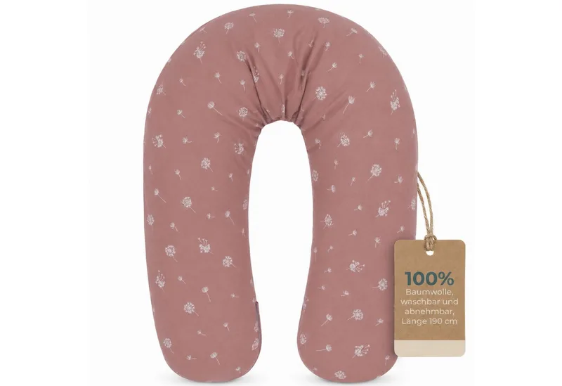 Stillkissen Stillkissen EPS Mikroperlen 190 cm Exklusiv van Fillikid in Roze – productfoto