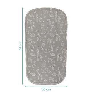 Topper für Wickelauflage by Fillikid in Grey, 61 × 36 × 2 mm – product photo 3 of 3