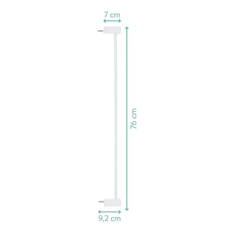 Verlängerung 7cm für Türschutzgitter Autoclose by Fillikid in White, 7 × 76 mm – product photo
