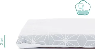 Wickelauflage Eco von Fillikid in Grau – Produktfoto 3 von 4