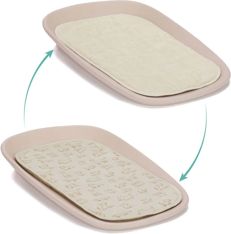 Wickelauflage, für Wickelmulde Soft Care von Fillikid in Beige – Produktfoto 3 von 5