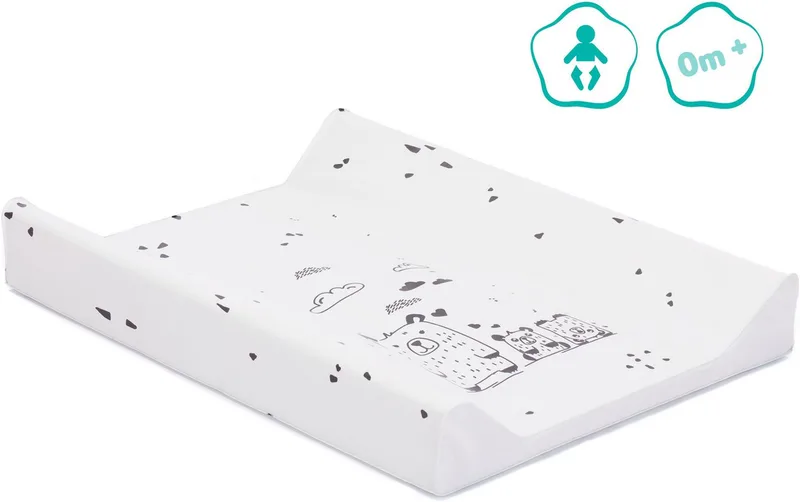 Wickelauflage Keilwickelauflage Small, Made in Europe von Fillikid in Weiß – Produktfoto 2 von 5