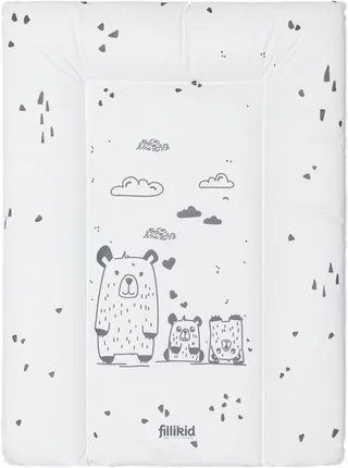 Wickelauflage Softy (1-tlg), Made in Europe by Fillikid in White – product photo 3 of 5