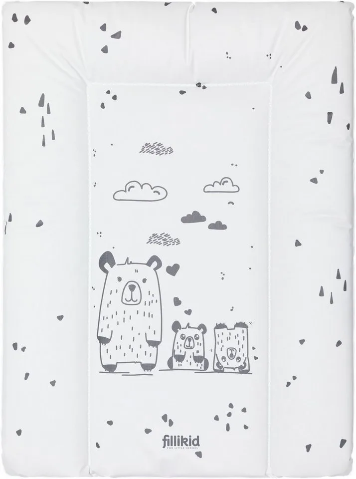 Wickelauflage Softy (1-tlg), Made in Europe by Fillikid in White – product photo 3 of 5