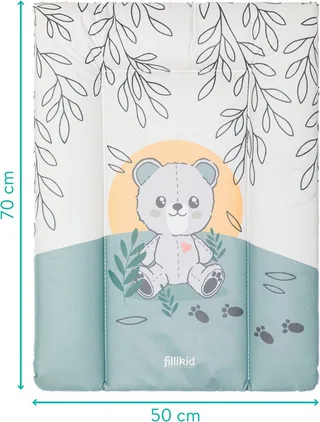 Wickelauflage Softy (1-tlg), Made in Europe by Fillikid in White – product photo 5 of 5