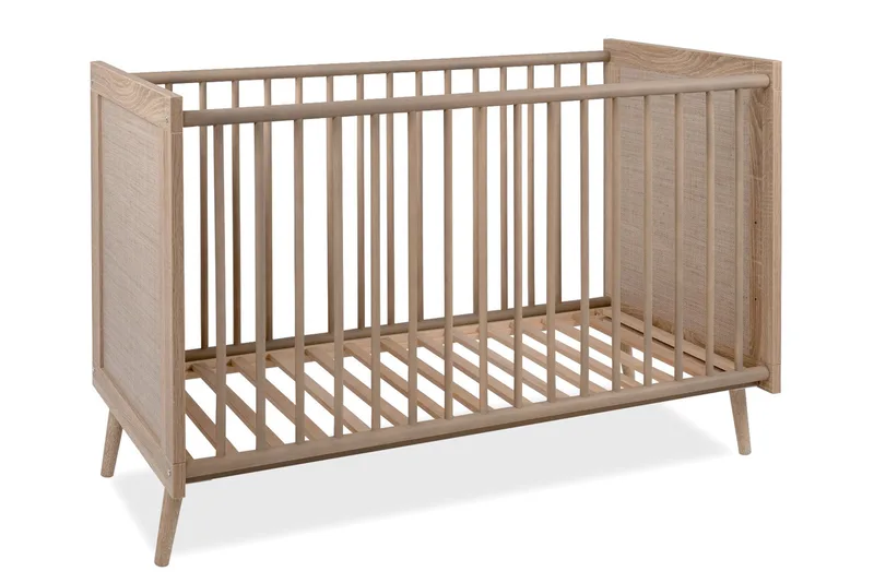 Ledikant Finori Bali Eiken/Riet Decor 70x140 de Finori – photo produit