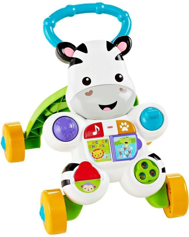 Lauflernhilfe Lern mit mir Zebra Lauflernwagen de Fisher-Price en Multicolore – photo produit