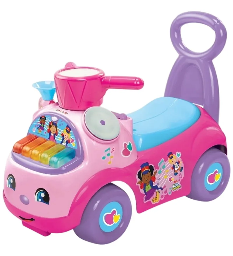Loopwagen - Kleine mensen - Music Parade - Roze fra Fisher-Price – produktbillede