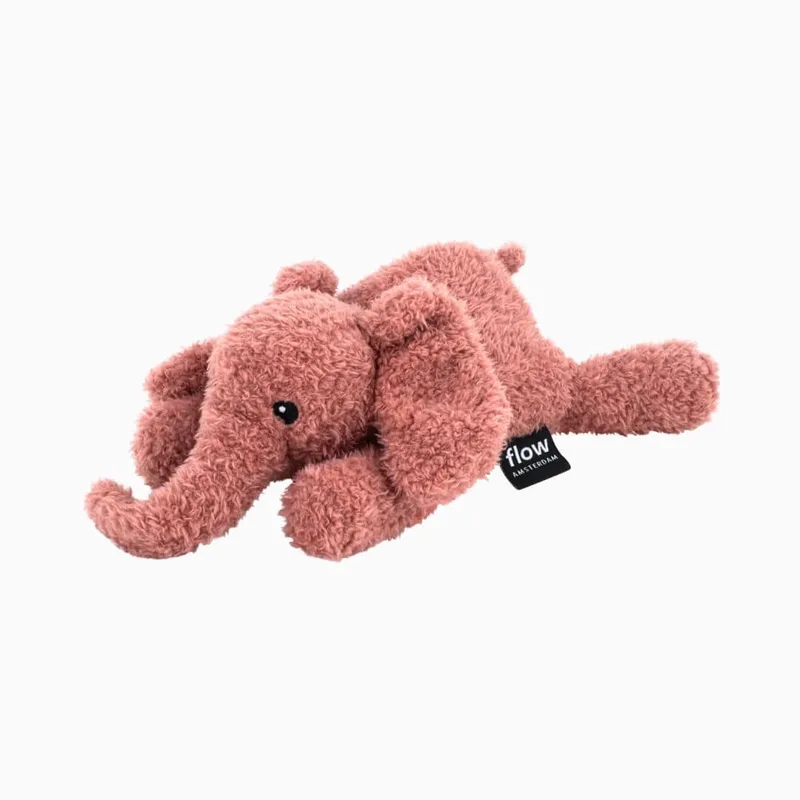 nachtlampje - olifant George roze van Flow Amsterdam – productfoto