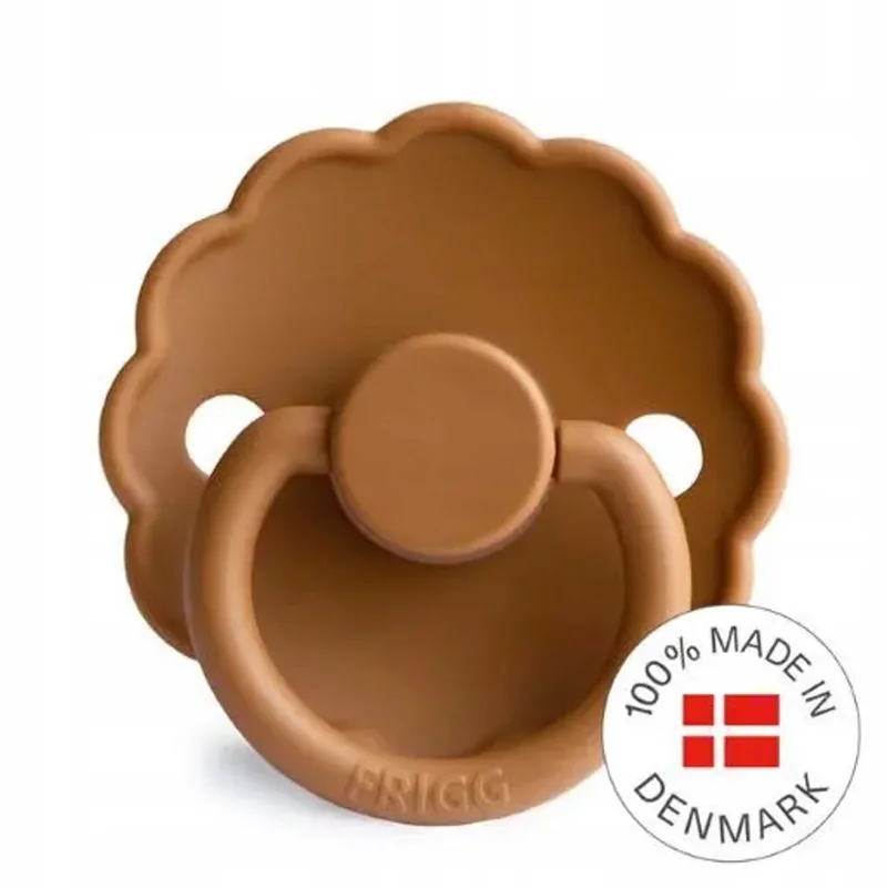 Cappuccino Siliconen Speen - Maat 1 (0-6m) de Frigg en [Bruin] – photo produit