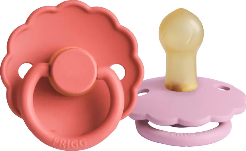 Daisy Fopspeen - 0-6 mnd (2 stuks) - Poppy/Lupine de Frigg en Rose – photo produit