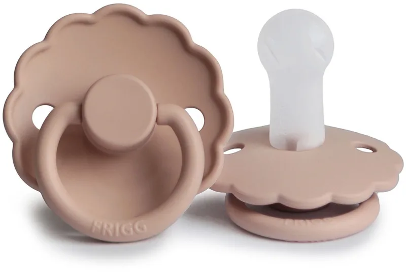 daisy - fopspeen silicone - blush - t2 de Frigg en [Roze] – photo produit
