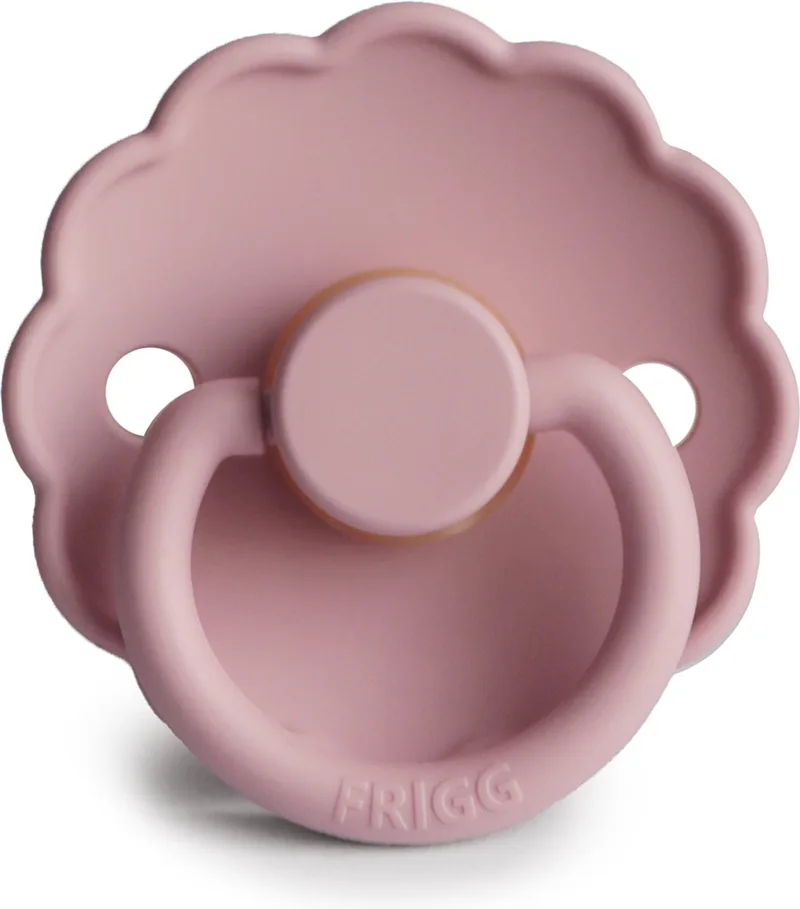Daisy | Maat 2 | Fopspeen | 6 - 18 maand de Frigg en Baby Pink – photo produit